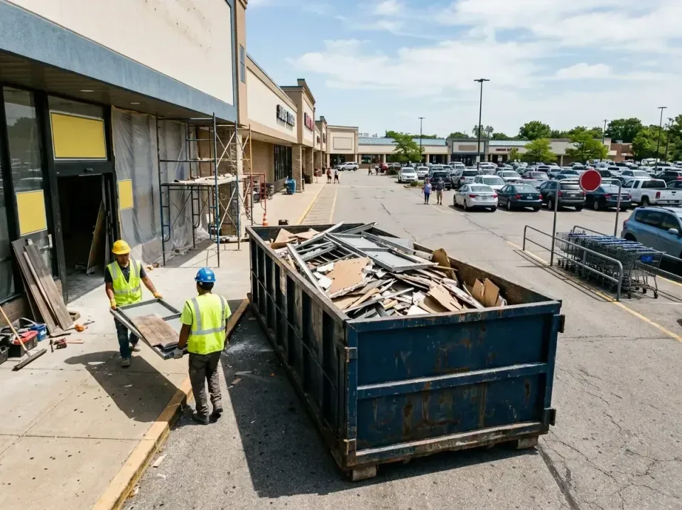 retail-store-renovation-debris-003 — frequently asked questions, Roll-off Dumpster Rentals in Piney, AR